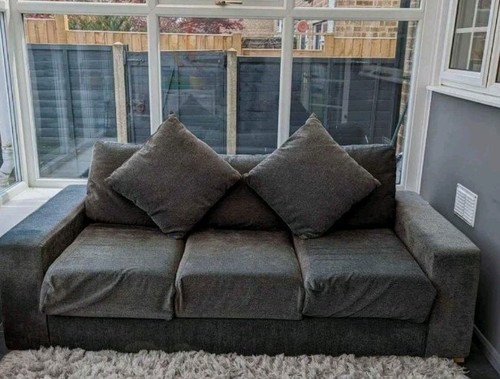 Dark grey two seater - seater,