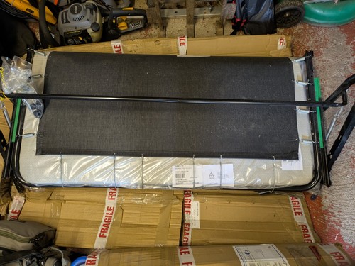 Static caravan double sofabed - static,