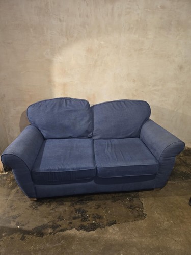 Blue double somtoile - double, bed